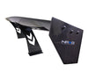 Carbon Fiber Spoiler - Universal (69") with NRG Logo and Large Side Plate