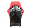 NRG FRP-300RD: Fiber Glass Bucket Seat (Large - Red) - Drive NRG