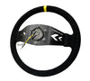 NRG RST-022S-Y: 350mm Two Spoke Suede Steering Wheel - Drive NRG
