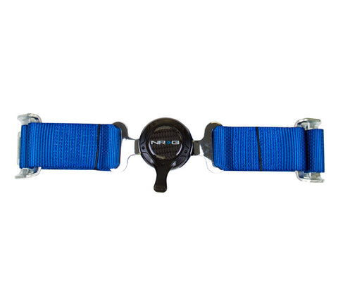 NRG SBH-4PCBL: 4 Point Seat Belt Harness / Cam Lock - Blue
