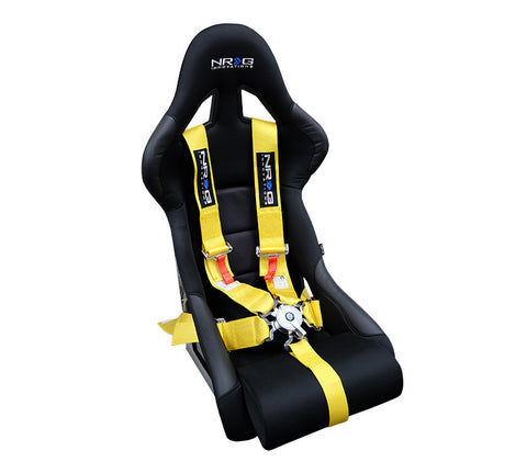 NRG SBH-R6PCYL: 5 Point Seat Belt Harness / Cam Lock - Yellow – Drive NRG