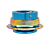 NRG Quick Release Gen 2.8 (New Blue Body w/ Diamond Cut Neochrome Ring) SRK-280NB-MC - Drive NRG