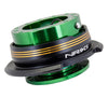 NRG Quick Release Gen 2.9 (Green Body w/ Black Chrome Gold Ring) SRK-290GN-BK/CG - Drive NRG
