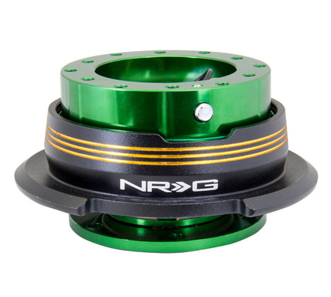 NRG Quick Release Gen 2.9 (Green Body w/ Black Chrome Gold Ring) SRK-290GN-BK/CG