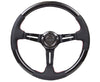 NRG ST-010CFRS: 350mm Carbon Fiber Steering Wheel with Leather - Drive NRG