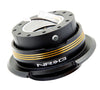 NRG Quick Release Gen 2.9 (Black Body w/ Black Chrome Gold Ring) SRK-290BK-BK/CG - Drive NRG