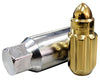 NRG 500 Series Steel Lug Nut M12 x 1.50 (Chrome Gold 21pc) - Drive NRG