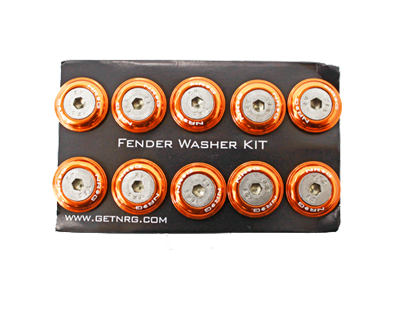Fender Washer Kit FW-100 Orange - Drive NRG