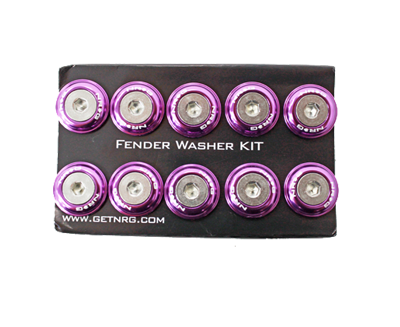 Fender Washer Kit FW-100 Purple - Drive NRG