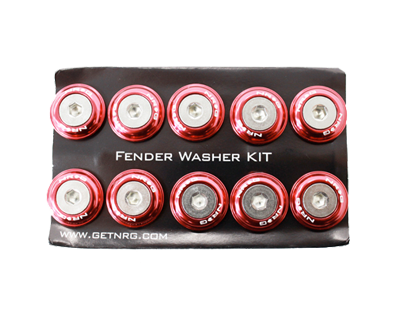 Fender Washer Kit FW-100 Red - Drive NRG