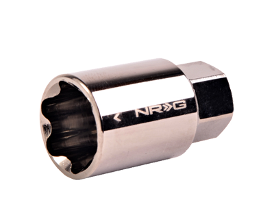 Lug Nut Lock Key Socket Black Chrome 17mm (Spare) Use with LN-L40, LN-L41, LN-L01, LN-L10,800 series - Drive NRG