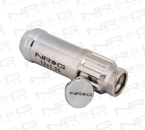 NRG 700 Series Steel Lug Nut M12 x 1.25 (Silver 21pc)