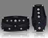 NRG PDL-250BK: Brushed Black Aluminum Sport Pedal w/ Black Rubber Inserts AT - Drive NRG