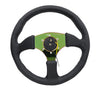NRG RST-023MC-R: 350mm Sport Steering Wheel 2.5'' Deep Dish Neochrome Center - Drive NRG