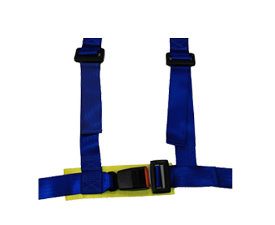 NRG SBH-100BL: 4 Point 2 Inch Harness Seat Belt- Blue