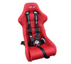 NRG SBH-R6PCBK: 5 Point Seat Belt Harness / Cam Lock - Black - Drive NRG