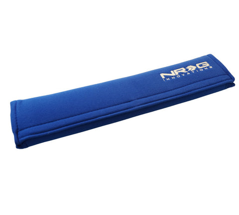 NRG SBP-35BL: Seat Belt Pad - Blue (1 piece) Long