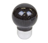 NRG SK-310BC: Semi-Ball Carbon Fiber Shift Knob with Logo (Universal) - Drive NRG