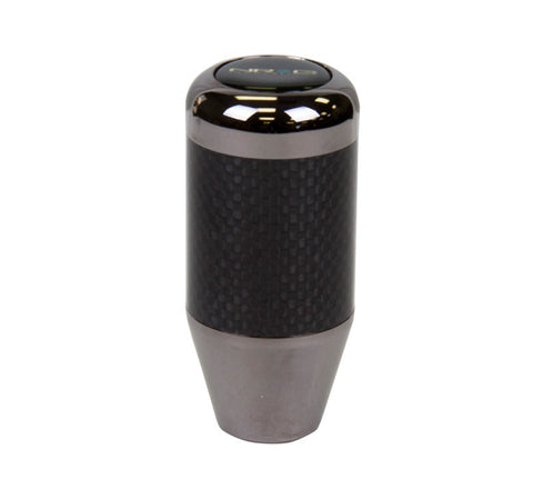 NRG SK-400BC: Fatboy Style Shift Knob with Carbon Fiber Ring (Universal)