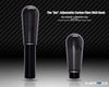 NRG SK-530CF-1: Carbon Fiber "The Bat" Style Adjustable Shift Knob - M10 x 1.25 - Drive NRG