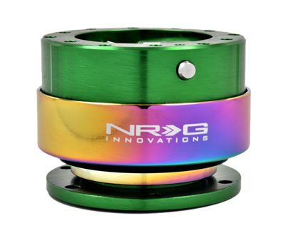 NRG Quick Release Gen 2.0 (Green Body w/ Neochrome Ring) SRK-200GN-MC