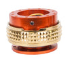 NRG Quick Release Gen 2.1 (Orange Body w/ Chrome Gold Diamond Ring) SRK-210OR-CG - Drive NRG