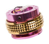 NRG Quick Release Gen 2.1 (Pink Body w/ Chrome Gold Diamond Ring) SRK-210PK-CG - Drive NRG