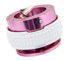 NRG Quick Release Gen 2.1 (Pink Body w/ Glow in the Dark Diamond Ring) SRK-210PK-GL - Drive NRG