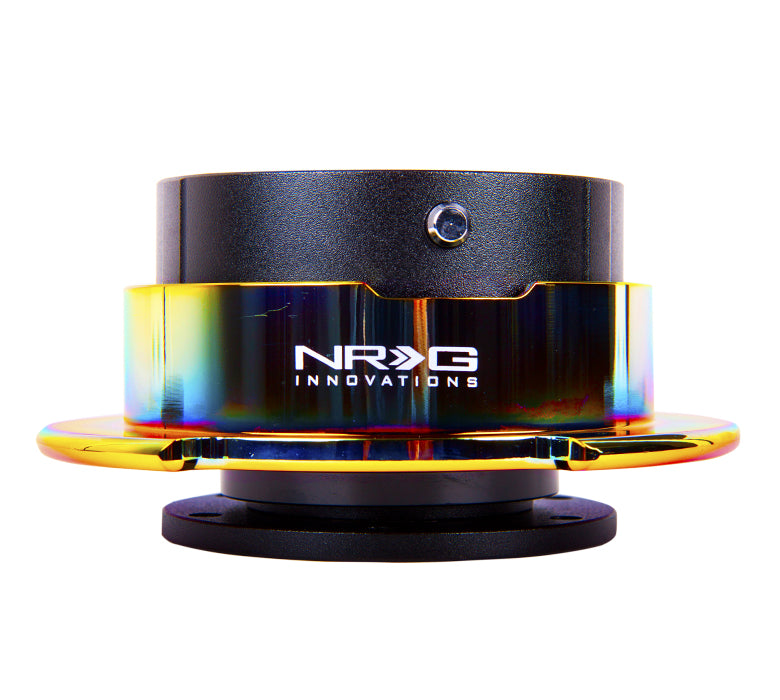 NRG Quick Release Gen 2.5 (Black Body w/ Neo Chrome Ring) SRK-250BK-MC