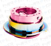 NRG Quick Release Gen 2.8 (Pink Body w/ Diamond Cut Neochrome Ring) SRK-280PK-MC - Drive NRG