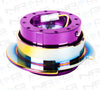 NRG Quick Release Gen 2.8 (Purple Body w/ Diamond Cut Neochrome Ring) SRK-280PP-MC - Drive NRG