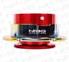 NRG Quick Release Gen 2.8 (Red Body w/ Diamond Cut Neochrome Ring) SRK-280RD-MC - Drive NRG