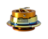 NRG Quick Release Gen 2.8 (Rose Gold Body w/ Diamond Cut Neochrome Ring) SRK-280RG-MC - Drive NRG