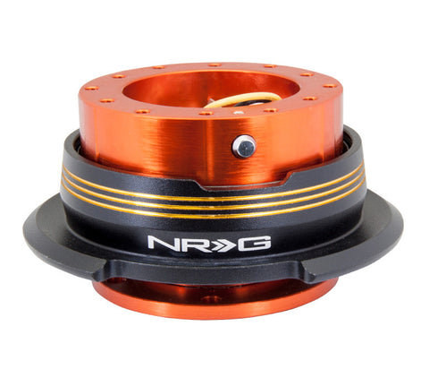 NRG Quick Release Gen 2.9 (Orange Body w/ Black Chrome Gold Ring) SRK-290OR-BK/CG