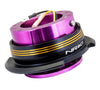 NRG Quick Release Gen 2.9 (Purple Body w/ Black Chrome Gold Ring) SRK-290PP-BK/CG - Drive NRG