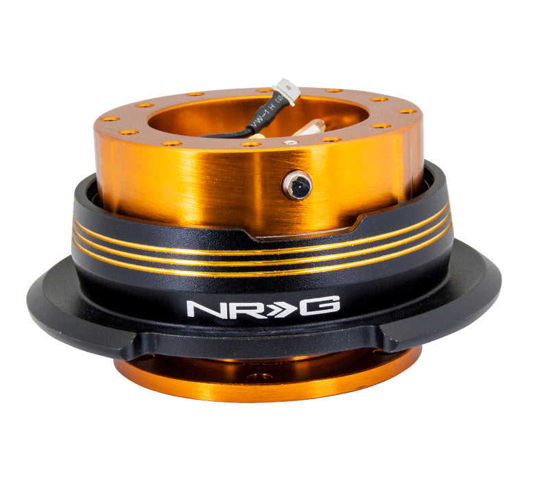 NRG Quick Release Gen 2.9 (Rose Gold Body w/ Black Chrome Gold Ring) SRK-290RG-BK/CG - Drive NRG