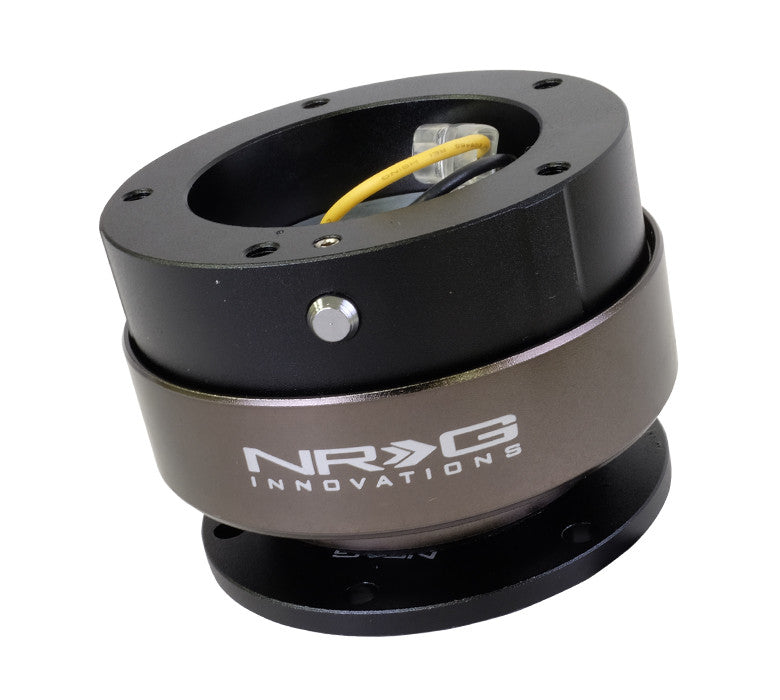 NRG Quick Release Gen 2.0 (Black Body w/ Titanium Chrome Ring (5 hole)) SRK-300BK - Drive NRG