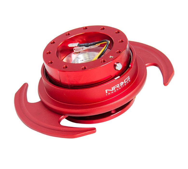 NRG Quick Release Gen 3.0 (Red Body w/ Red Ring) SRK-650RD - Drive NRG