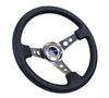 NRG RST-006GM: 350mm Sport Steering Wheel 3" Deep Dish Gunmetal - Drive NRG