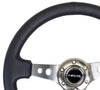 NRG RST-006GM: 350mm Sport Steering Wheel 3" Deep Dish Gunmetal - Drive NRG